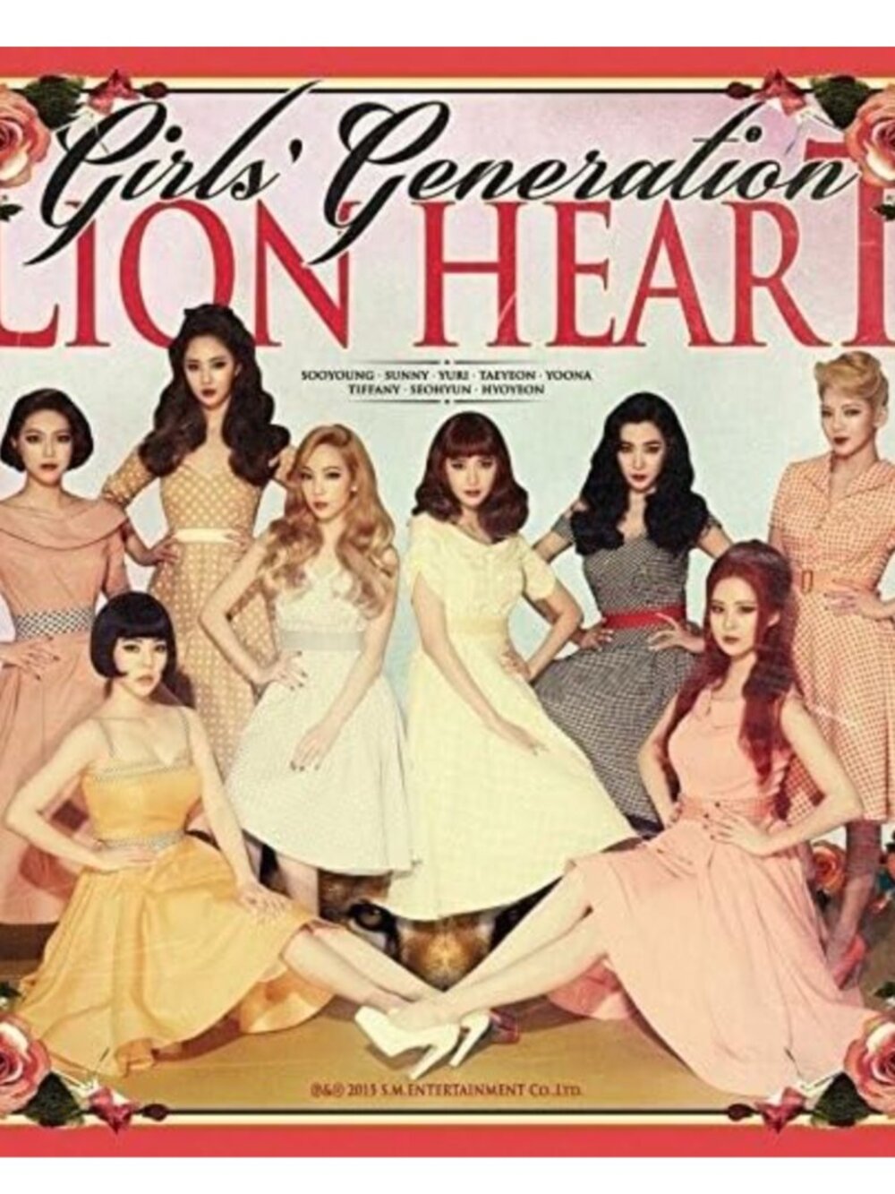 Girls' Generation (SNSD) – Lion Heart 5th Album (New Version) Sealed K-Pop Album